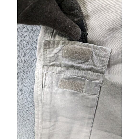 Anchor Blue Brand Cargo Pants 38x30 (Actual 37x28) Retro Y2K Skater Light Beige - Picture 15 of 16